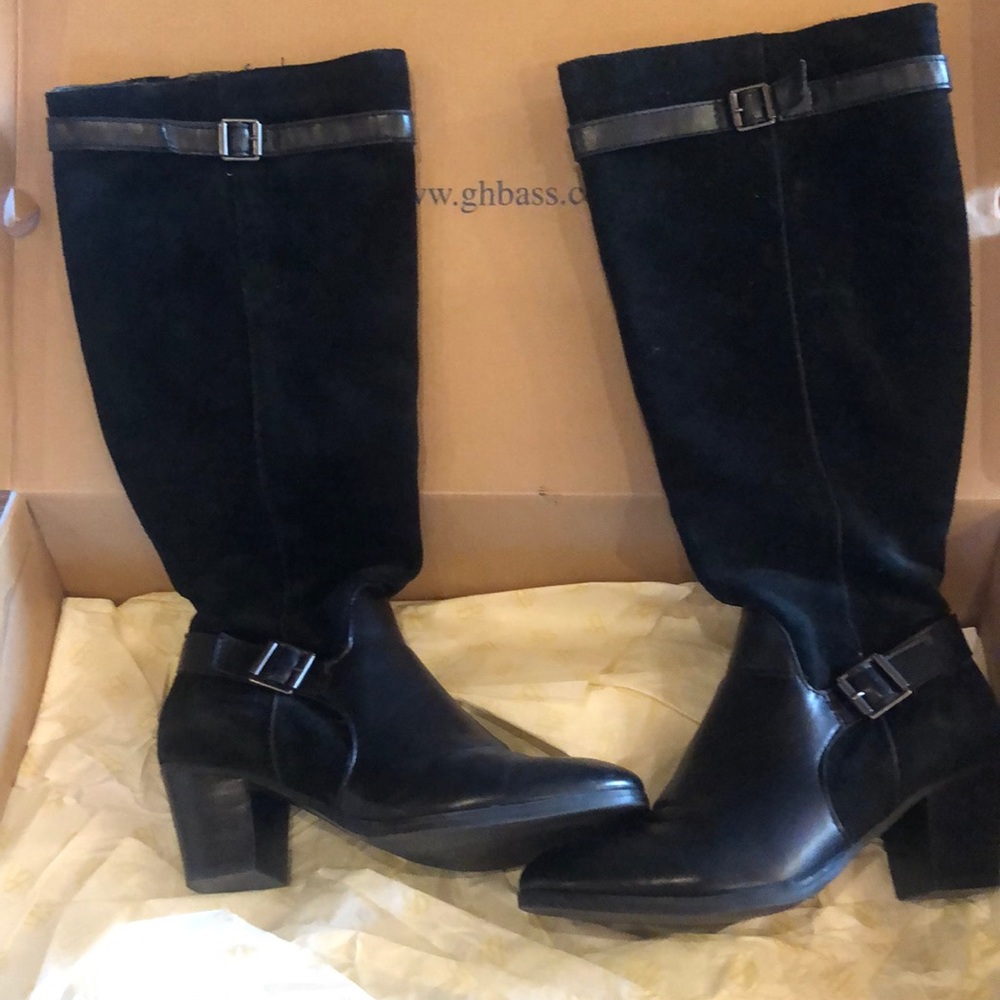 Ladies GH Bass & Co. suede knee-high boots ❤️